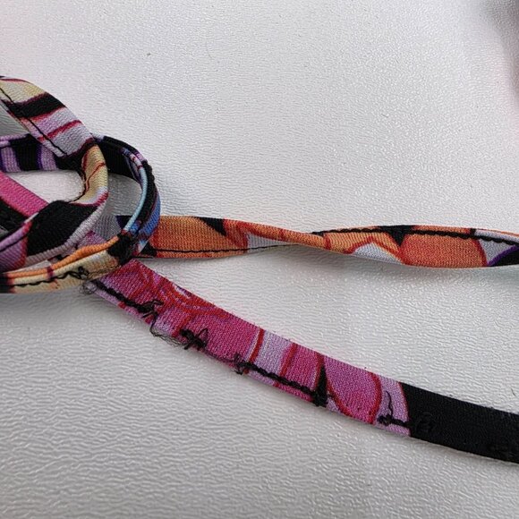 No Boundaries Juniors Plus Size Tropical Floral Halter Maxi Dress 3XL (21) - Picture 15 of 15